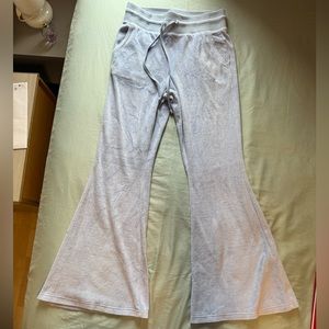 AE Velvet wide leg pants